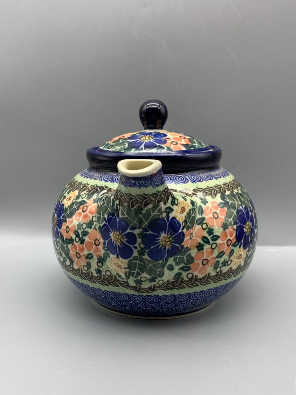 Ceramika Artystycana Unikat Polish Pottery Boleslawiec Signed Teapot - Picture 2 of 15
